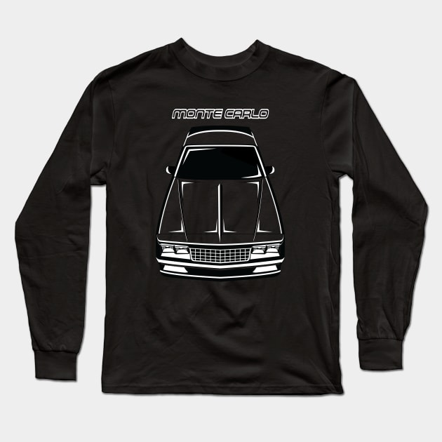 Chevrolet Monte Carlo 1984-1989 Long Sleeve T-Shirt by V8social